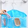 16 Grids Clear Hanging Clothes Storage Bag Transparent Laundry Closet Pocket Bag for Home Wardrobe Organizer Hanger Not Include