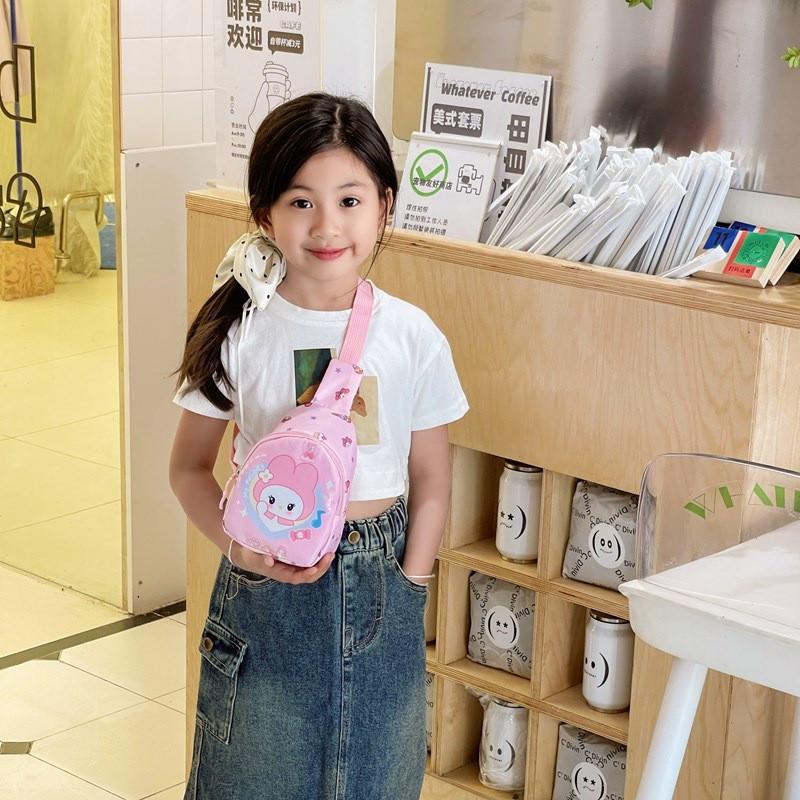 Adorable Children's Crossbody Bag 2024 Cute Korean Style Cartoon Design For Kids