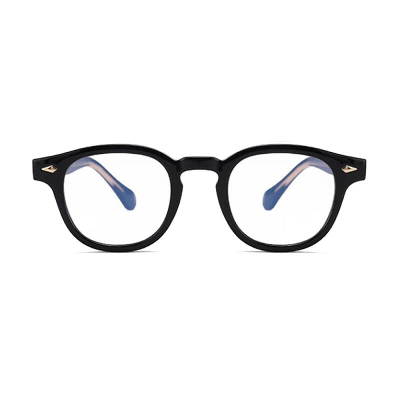 Neo Retro 83100 Horn-Rimmed Glasses Gold Black
