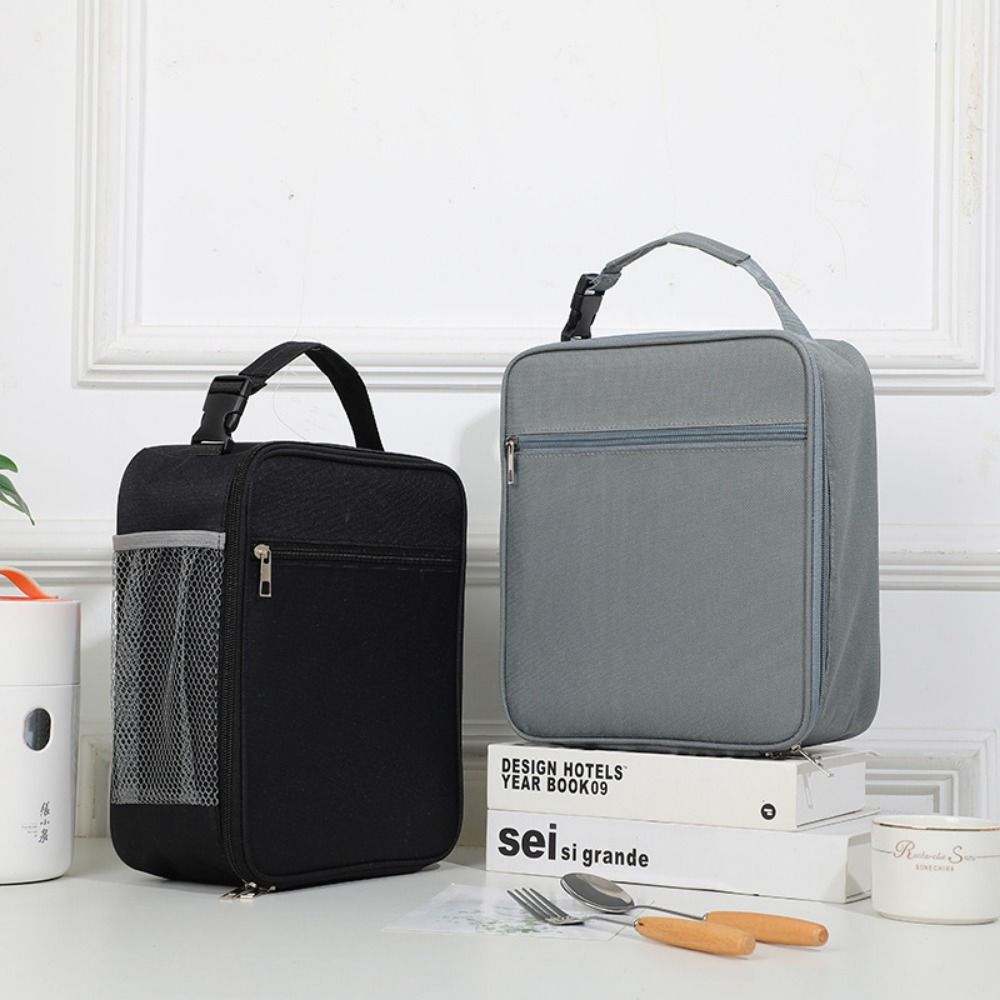 Large Capacity Lunch Bag Waterproof Lunch Pail Meal Bags Durable Insulated Lunch Box  Office