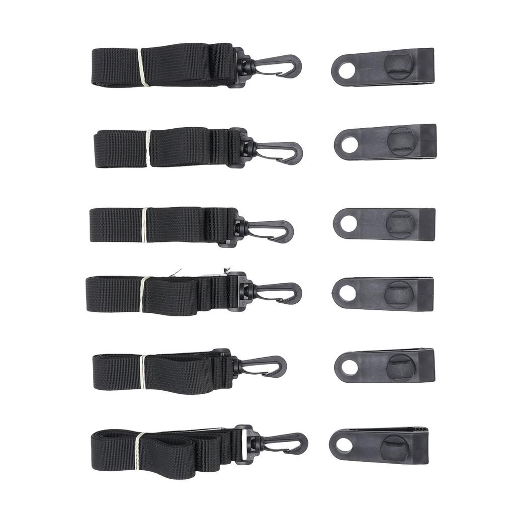 Pool Solar Cover Reel Attachment Kit Inground Swimming Pool Solar Cover Straps Clamps Solar Blanket Straps Kit With 6