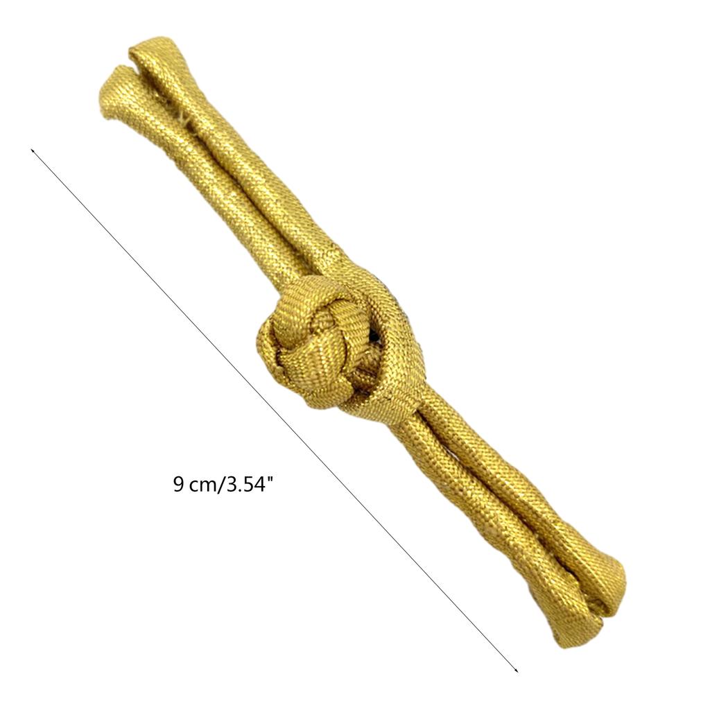 Handvävd Enordsform Kinesisk Cheongsam Knutknapp Fästband Fästare Kostym Tangskjorta Kostym Syhantverk