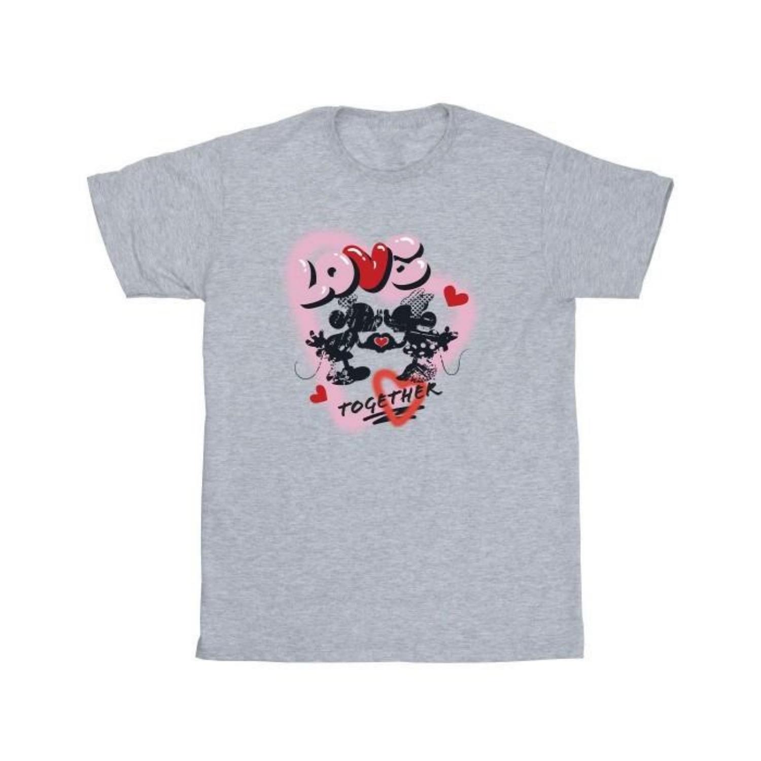 Disney Boys Love Together Mickey & Minnie Mouse T-Shirt XXXXL