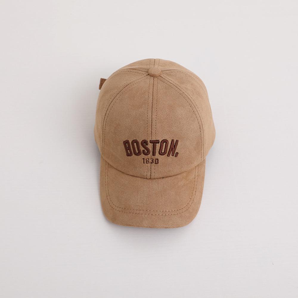 Casual Sun Hat Letter Embroidery Duck Tongue Hat Fashion Baseball Cap  Children