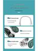Douyin Popular USB Rechargeable Neck-Hanging Fan - Portable, Silent, Leafless Design for Outdoor Use.