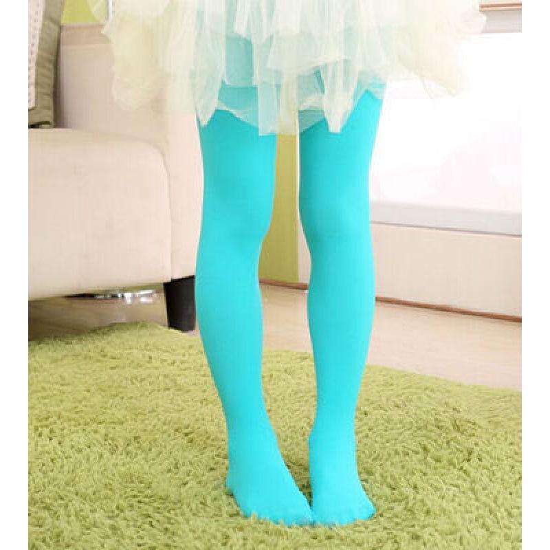 Frühlings- & Sommer-Weiße Samt-Strumpfhosen für Mädchen - Basisschicht Tanzsocken für Schüler