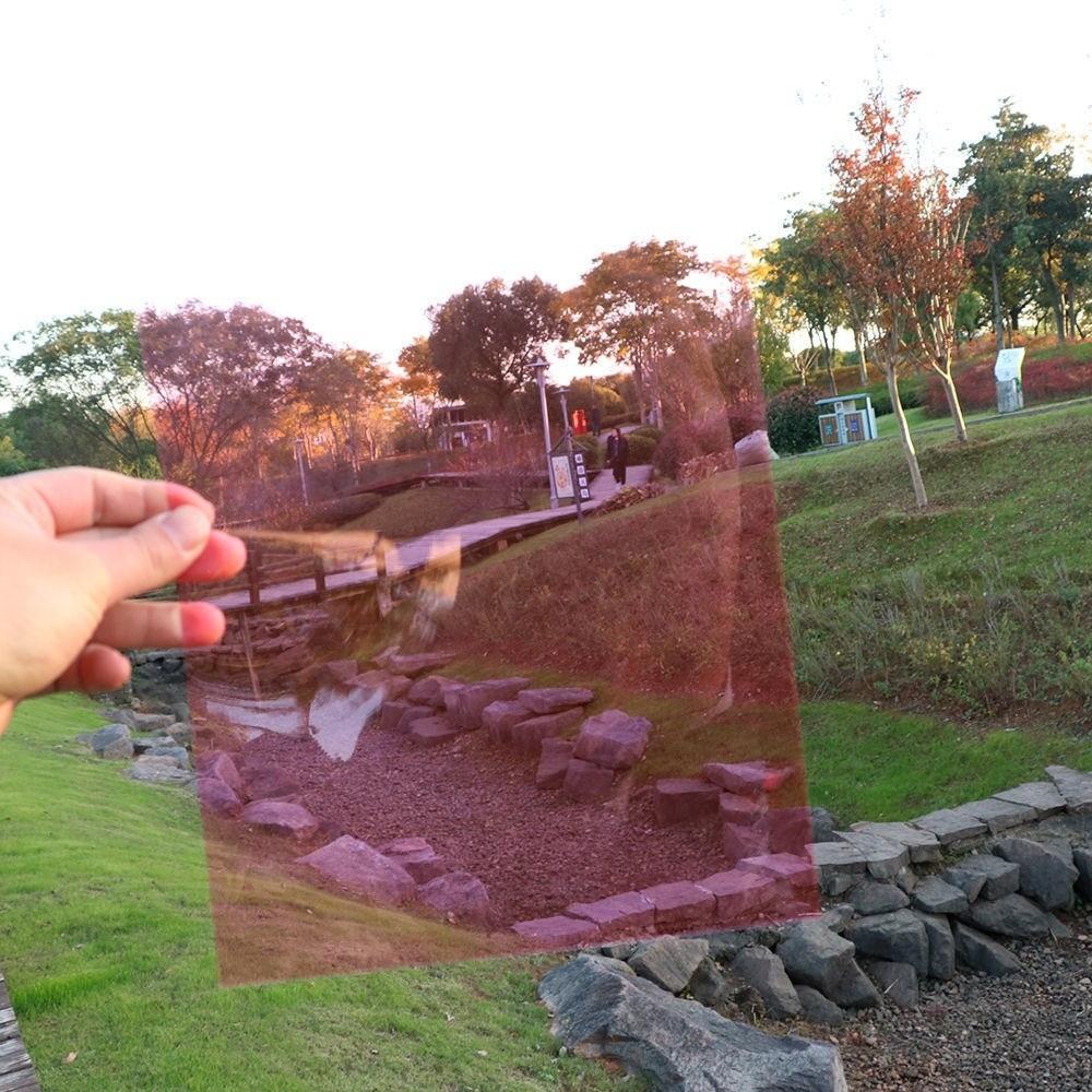10Pcs DIY Color Filter Gel Film A4 0.3mm Thickness Color Acetate Sheet Clear Transparent Transparent PVC Sheet розовый