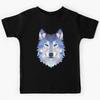 Cool Colorful Wolf Kids T-Shirt