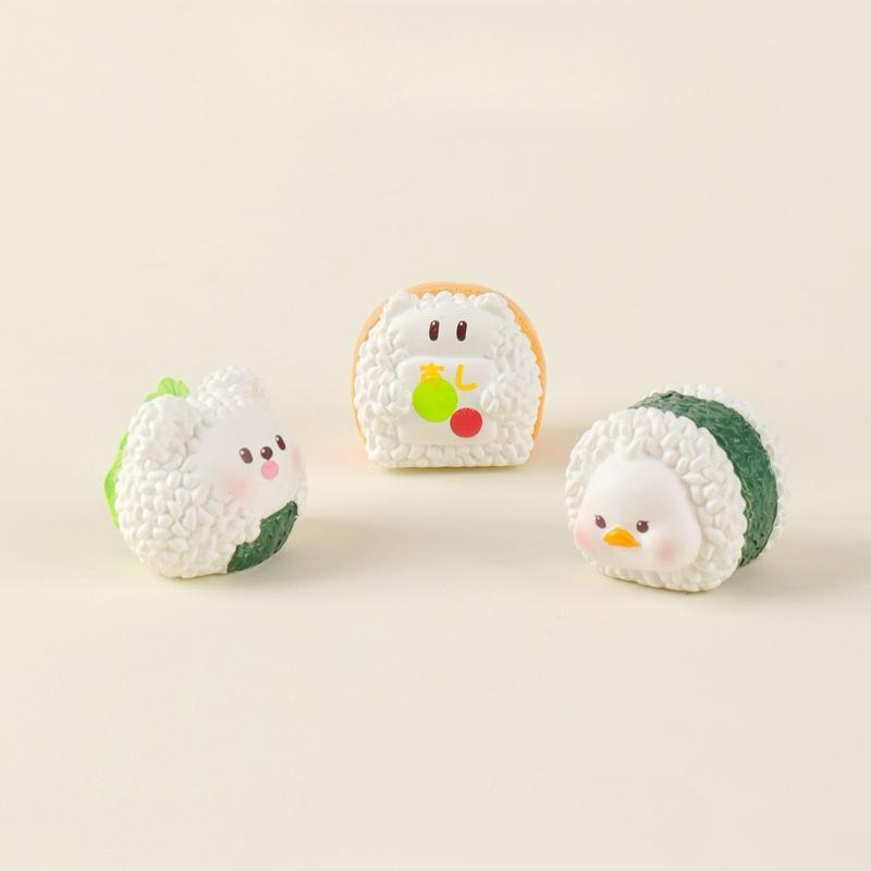 Kreative Harz-Cartoon-Figur Niedlich Miniatur-Ornament Kawaii Tier Hausraum-Dekoration Figuren Schreibtisch-Dekorationszubehör