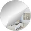 DARENYI 7.87" Round Wall Mirror Tile Self Adhesive Acrylic Mirror Sheet Sticker for Bathroom, Bedroom, Door, Home Decor