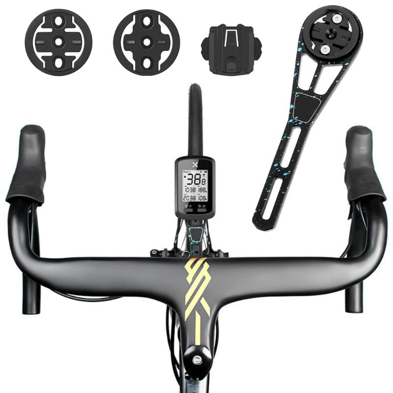 Light Weight Bicycles Counter Holder Suit Road Handlebars Extension Lamp Brackets for Bike Computers