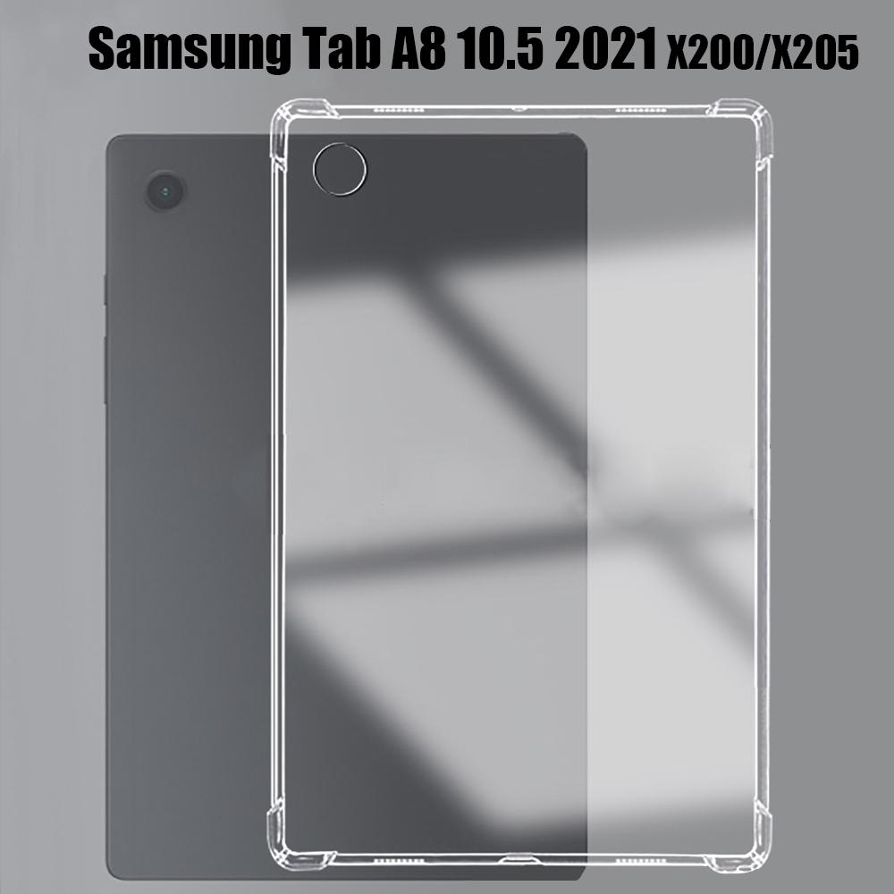 Case for Samsung Galaxy Tab A8 10.5 2021 Silicone soft shell TPU Airbag cover clear protective capa for Tab A8 SM-X200 X205