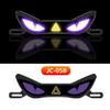 Strobe Mode Motorcycle License Plate Light Rear Warning Lamp  E-Bike Accessories