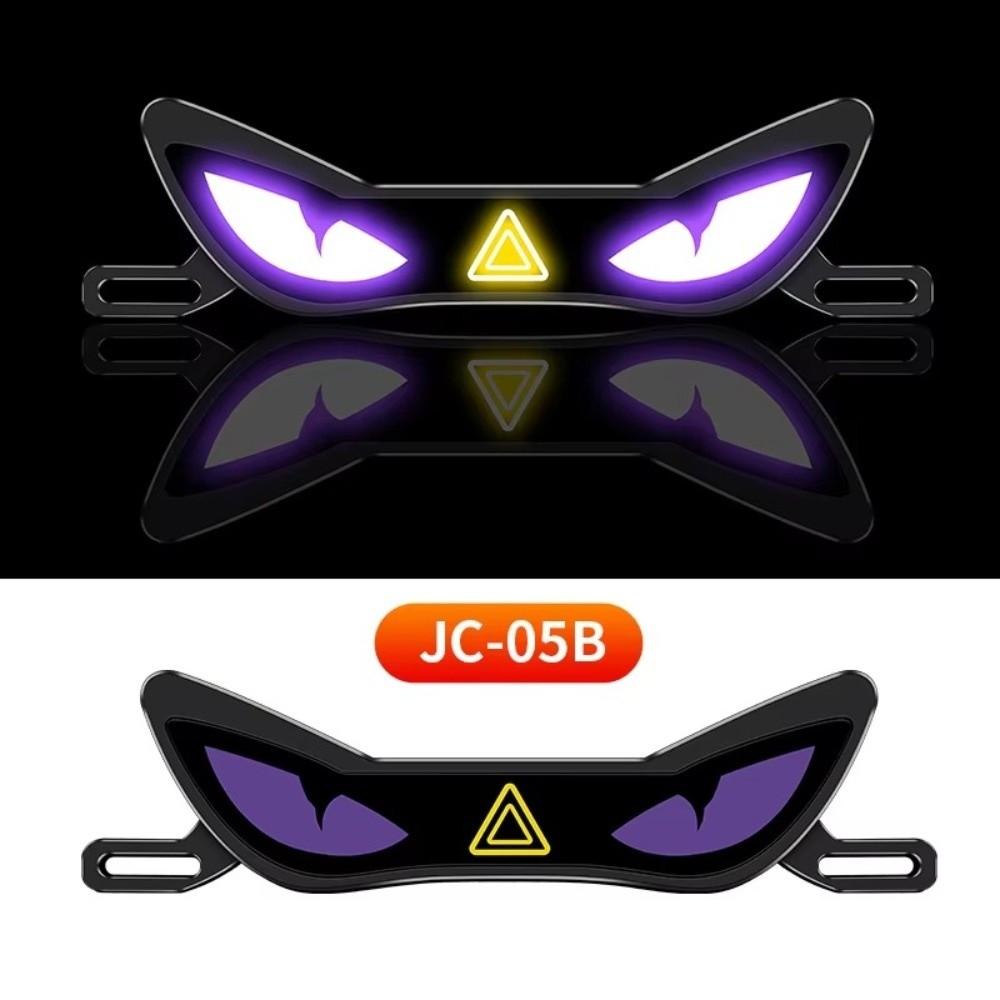 Strobe Mode Motorcycle License Plate Light Rear Warning Lamp E-Bike Accessories