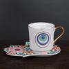 Nordisches Keramik-Set für Türkischen Kaffee & Tee mit Untertassen