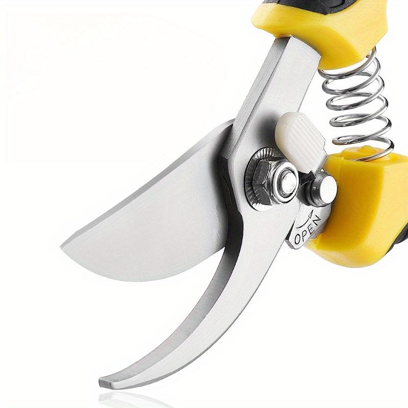 3Cr14 Multi-Functional Pruning Shears - Heavy Duty Branch Cutter for Thick Branches, Fruit Garden Horticultural Tools Anti-Slip