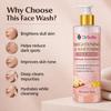 Dr. Sufis Brightening & Whitening Face Wash with Kojic Acid & Vitamin E - Gentle Daily Cleanser for Glowing Skin | Removes Dirt, Oil & Impurities |