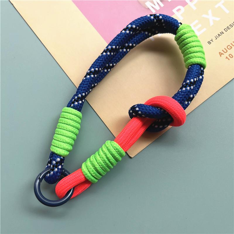 Keyring Colorful Keychain Short Key Chain Premium Keychain for Bags Charm Key Tags Mobile Phone Case Lanyard Mother's Day Gift