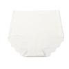 High Waisted Seamless Underwear for Women No Show Panties Cheeky Scalloped Edge Bikini Breathable Briefs Women's Soft Moisture-Wicking Stretchy Briefs