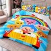 El Payaso Plim Plim 3Pcs Bedding Set Duvet Cover With Two Pillowcases For Bedroom Home Decoration