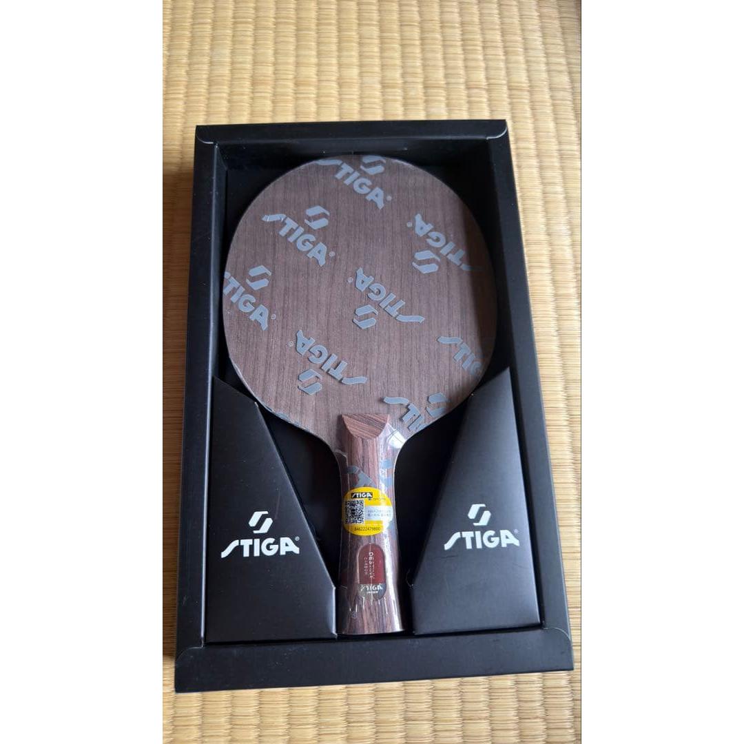 Used STIGA table tennis racket shake hand
