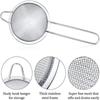 Cocktail Strainer Stainless Steel Tea Strainers Conical Food Strainers Fine Mesh Strainer Practical Bar Strainer Tool 5