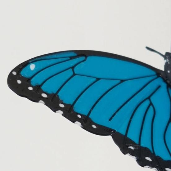 1/3/6Pcs 3D Butterfly Refrigerator Magnet DIY Home Office Kitchen Locker Fridge Realistic