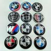 1pcs Car Steering Wheel Badge Emblem Sticker 45/47mm Universal Fit For BMW E36 E39 E87 E60 E46 E53 E90 F10 F20 F25 F30 X3 X5