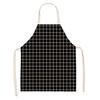 Parent-child Apron Mother and Daughter Home Kitchen Female Fashion Korean Version of the Creative Plaid Sleeveless Cute Apron