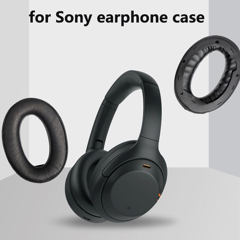 Pernă de înlocuire pentru căști pentru căști Sony Wh-1000Xm4 căști fără fir Burete pernă respirabilă pentru urechi