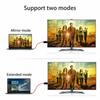 Usb 3.1 Type C To Hdmi Cable Adapter Converter 2M Hd 1080P 4K Hdtv Splitter Cable for Samsung Galaxy S10 / 9/8 Phone Projector Tv