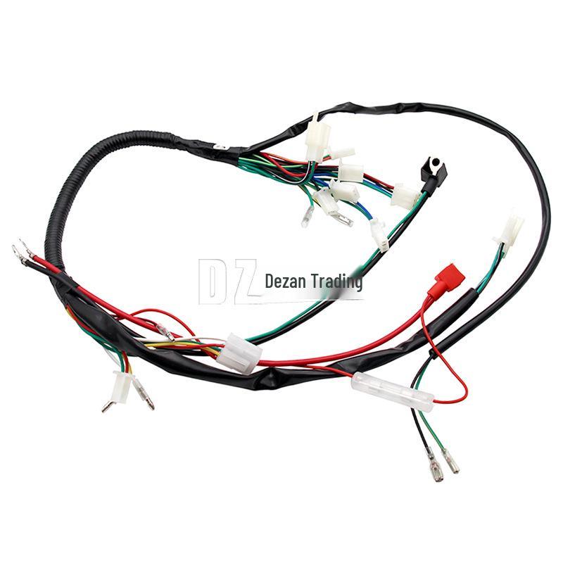 Beach Car ATV Little Bull 50-125CC Motorcycle Wiring Harness Loom