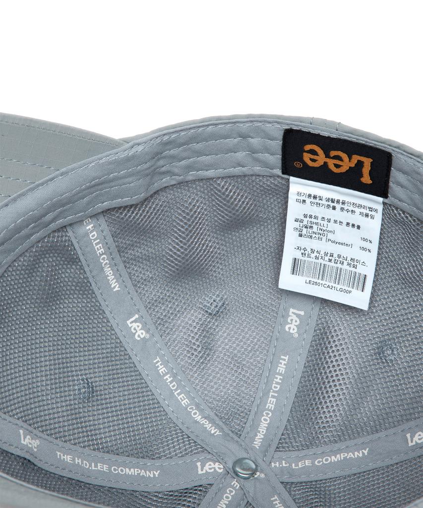LEE Small Twitch Nylon Ball Cap Light Gray