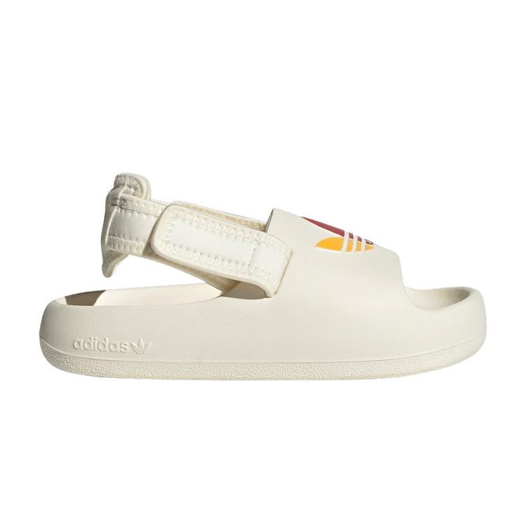 

Adidas AdiFOM Adilette Slide I Белые детские кроссовки кремового цвета Активный-пурпурный Ярко-алый JP5525 29