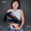 Ximuting Love Gummy Women's Cowhide Tote Crossbody Bag