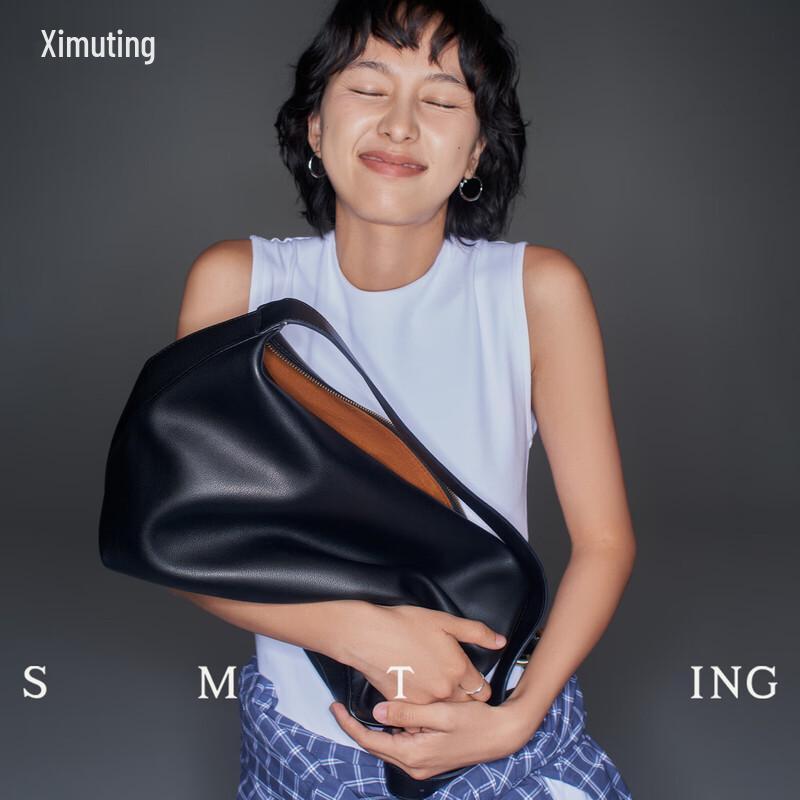 Ximuting Love Gummy Women's Cowhide Tote Crossbody Bag