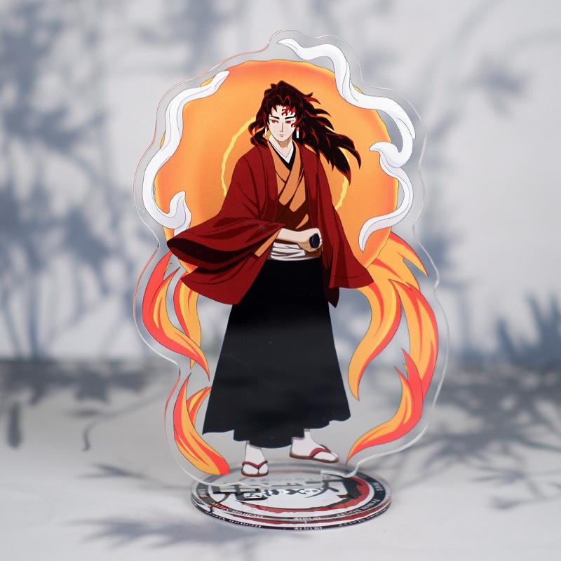 Anime Tomioka Giyuu Rengoku Kyoujurou Kibutsuji Muzan Tokitou Muichirou Kanroji Mitsuri Akaza Acrylic Stand