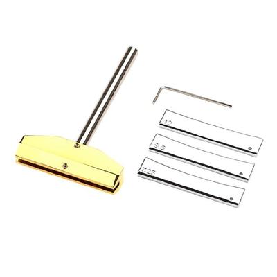 Guitar Fingerboard Fret Press Caul & Radian Fret Inserts Guitar Repair Accessory