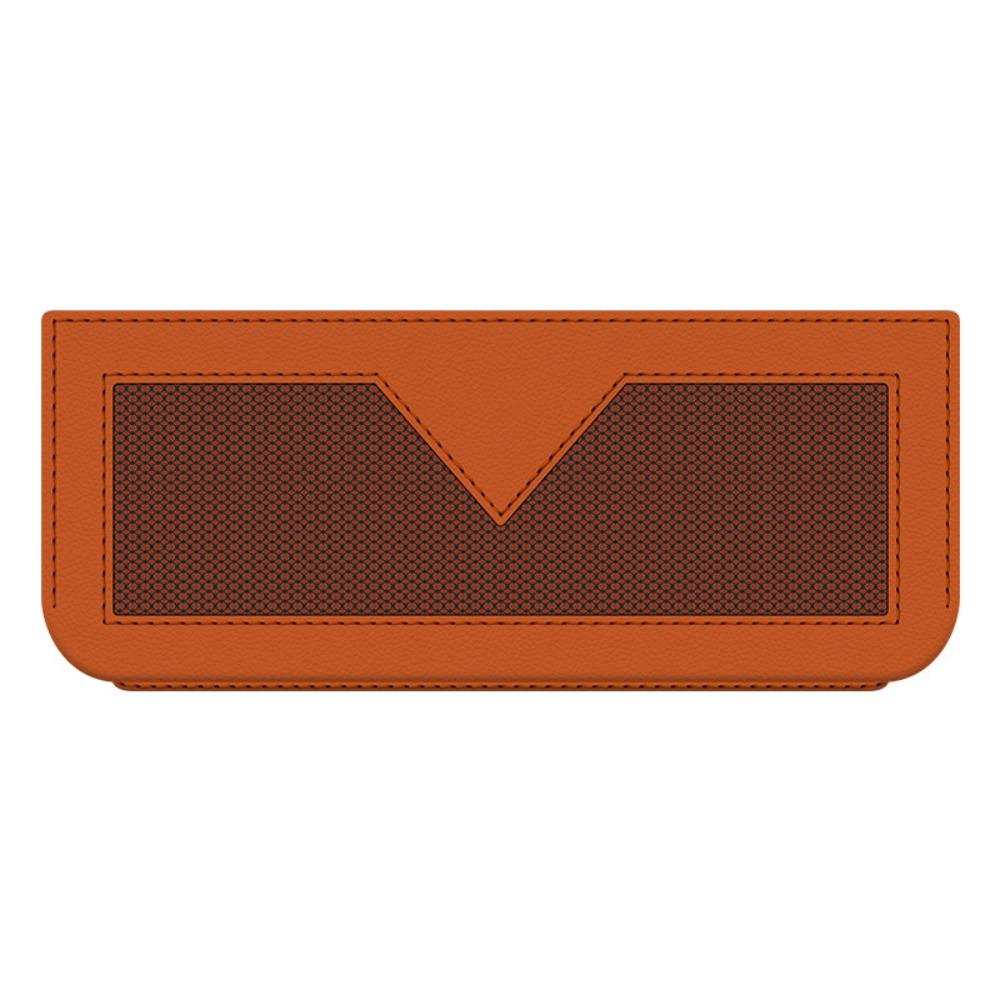 Universal Sticky Car Net Bag Multi-function PU Leather Mobile Phone Bag  Console Side