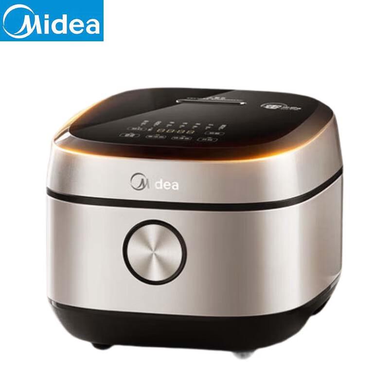 Midea IH 0-Coating Rice Cooker 4L with 316L Stainless Steel Pot CN plug (adapter included)