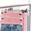10pcs Pants Racks Wind Proof Multi-purpose Skirt Racks for Clothes Drying Trousers Wardrobe Clip Anti-slip Clothes Hanger