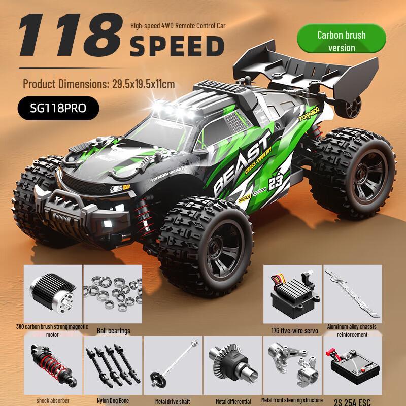 

Brushless RC Off-Road Raptor Truck