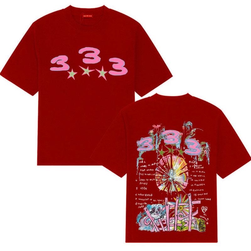 

Swedish Bladee 333 Harajuku Tshirts Skate Drain Gang Album Graphics Print T Shirt Mens Short Sleeve Tshirt Hip Hop Y2K Clothes S