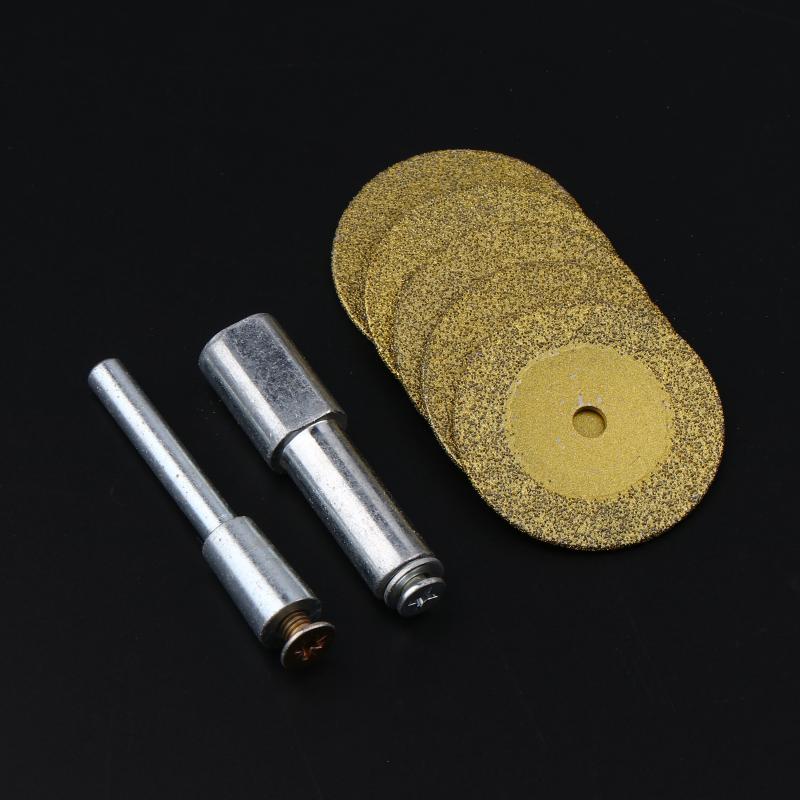 5/6Pcs 40Mm Mini Cutting Disc For Marble Andjade Cutting Accessories Diamond Grinding Wheel Circular Saw Blade