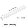 PIR Motion Sensor LED Cabinet Light 10CM/20CM/30CM USB Rechargeable LED Under Magnetic Night Led Night Sensor