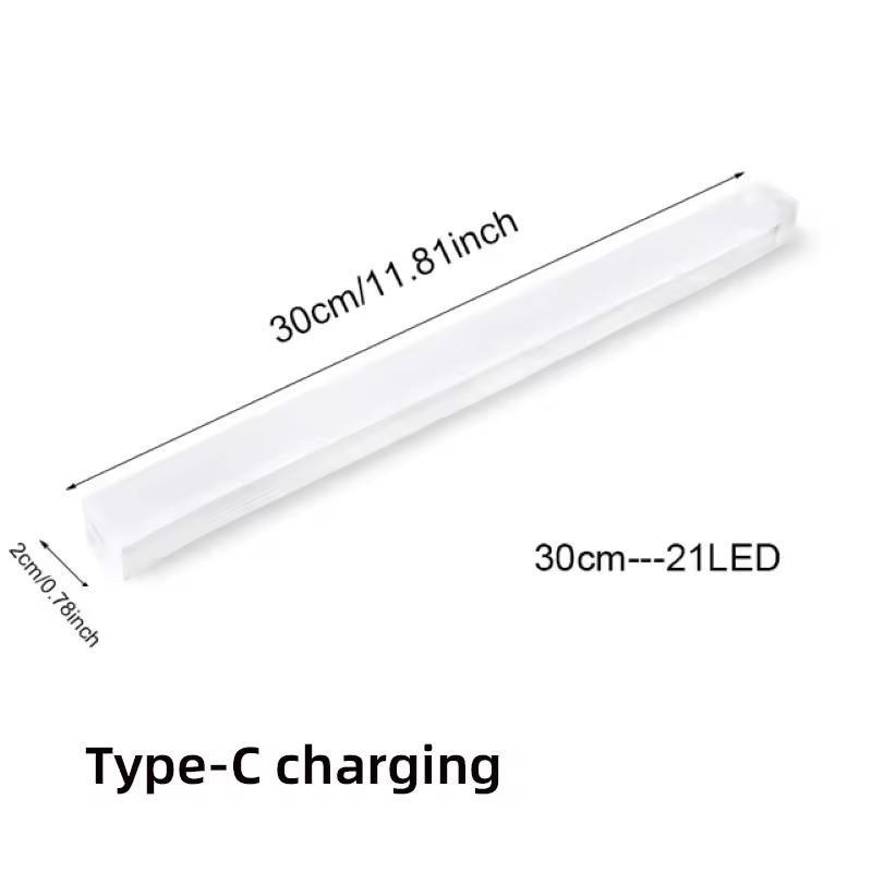 PIR Motion Sensor LED Cabinet Light 10CM/20CM/30CM USB Rechargeable LED Under Magnetic Night Led Night Sensor