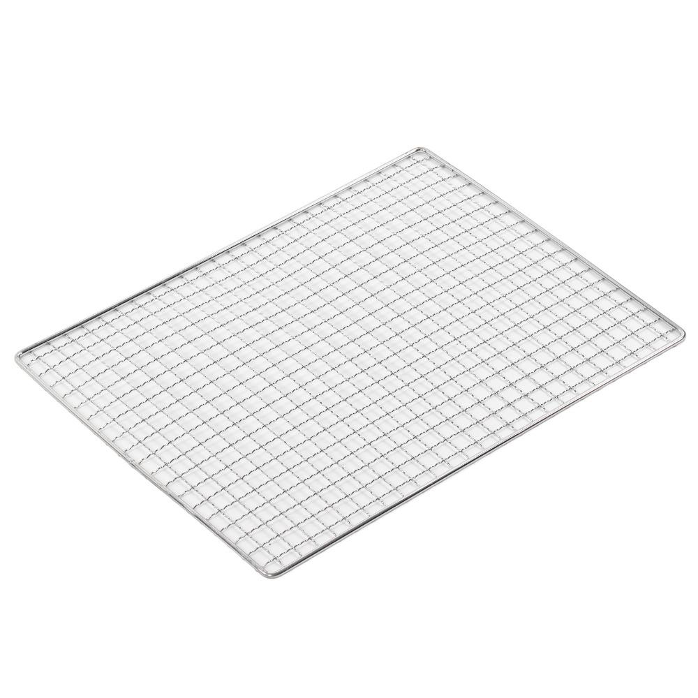 Cross Wire BBQ Grill Wire Mat Iron, Grill Rack Grids  Home Cooks BBQ Enthusiasts Camping Lovers