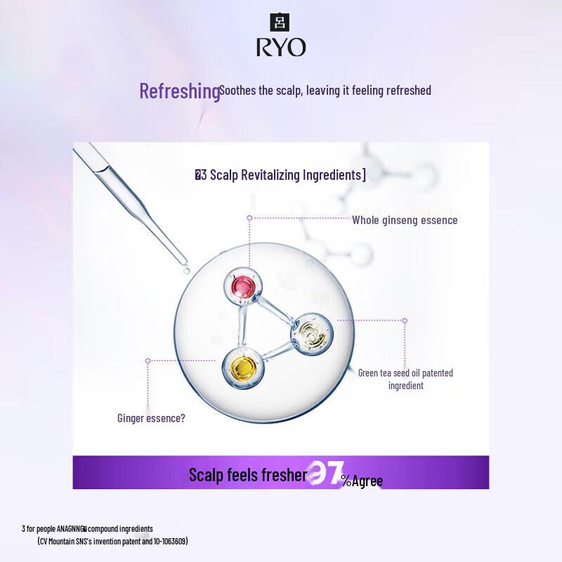 Ryo Hyaluronic Acid Volumizing & Hydrating Shampoo