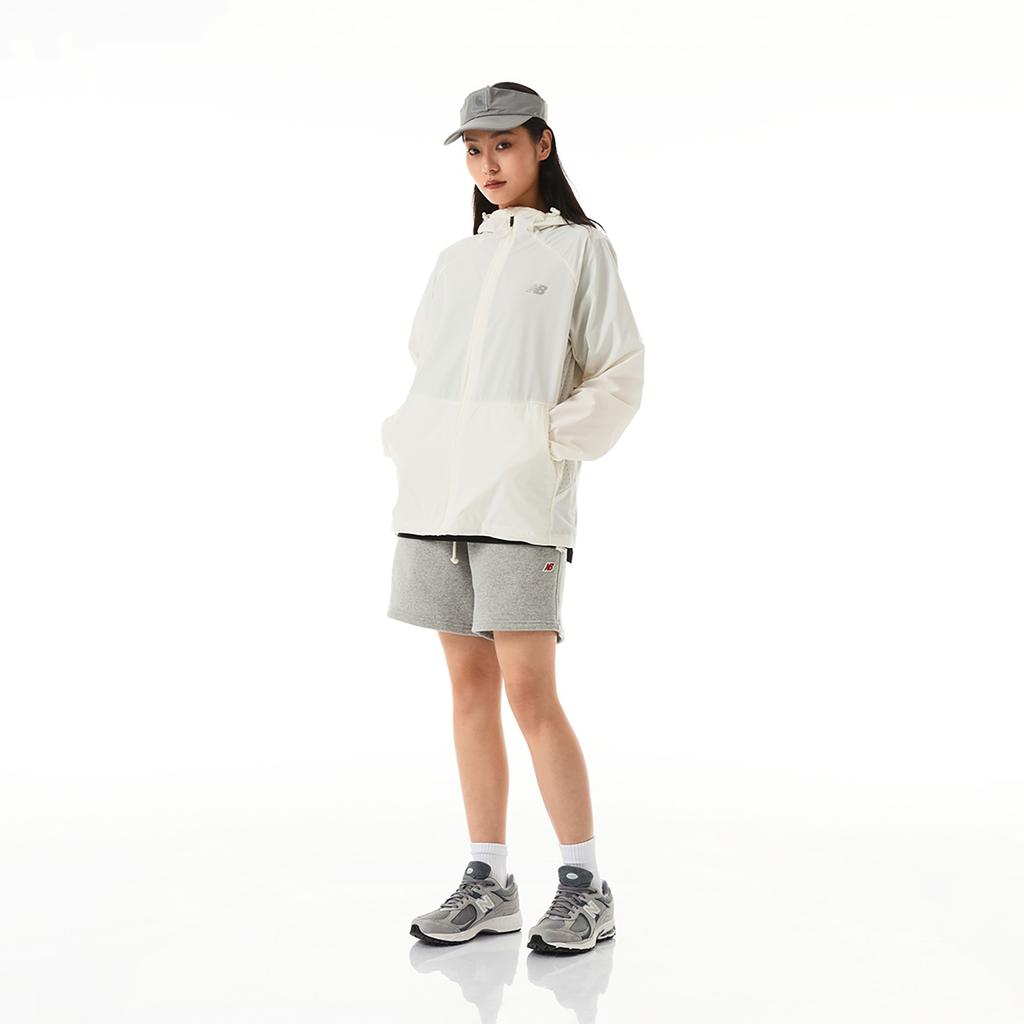 New Balance Runners ArenAsia Sizing 't Normal Hooded Jacket 'White' Unisex NAE24101-WT