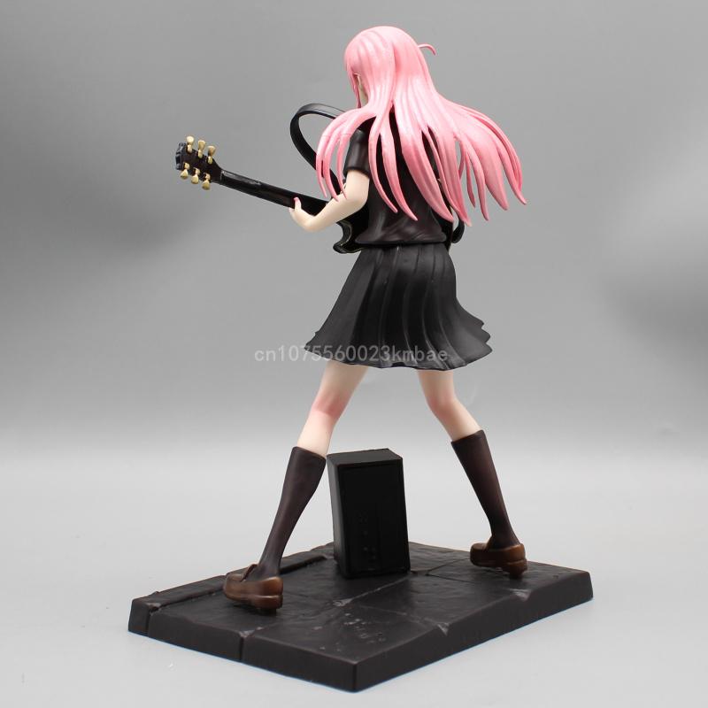 Gotoh Hitori Figure The Rock Guitar Hero 23cm PVC Action Figures Cool Girl Model GK Statue Collection Desktop Decoration Gift